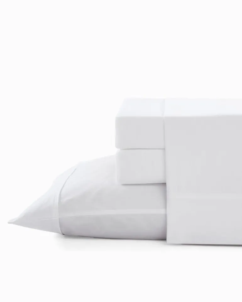 Sale Tommy Bahama Solid 4-Piece King Sheet Set White