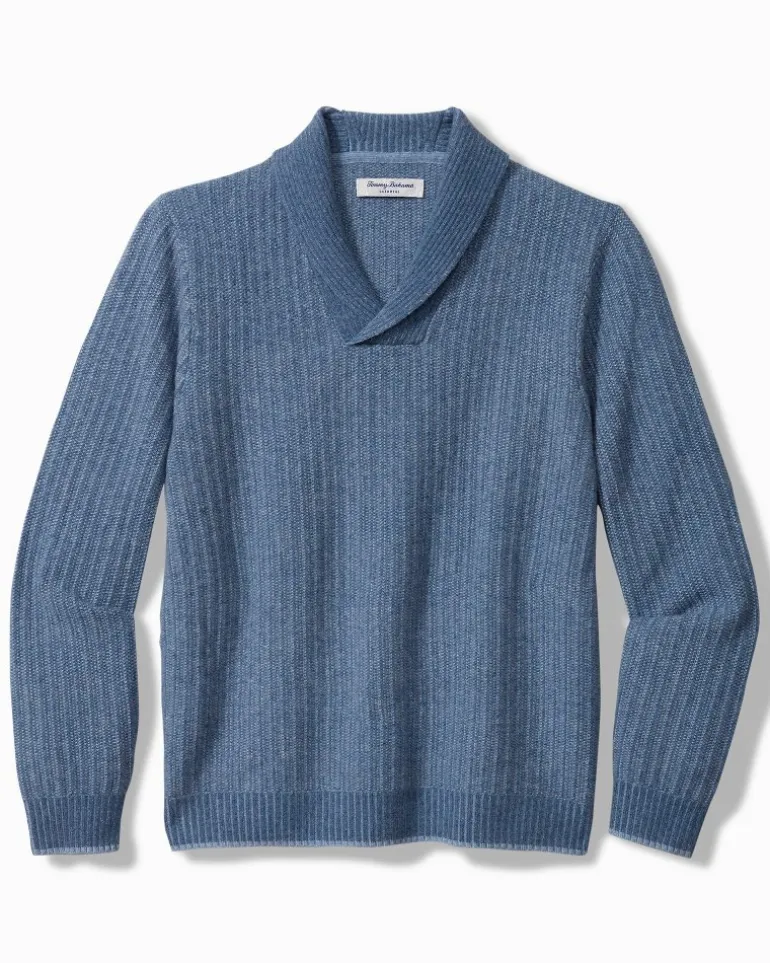 Cheap Tommy Bahama Soundscape Cashmere Sweater Baltic