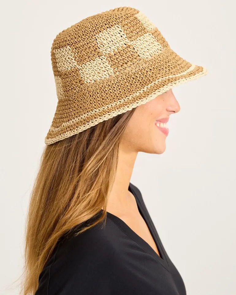 Cheap Tommy Bahama Suffolk Packable Bucket Hat Chai