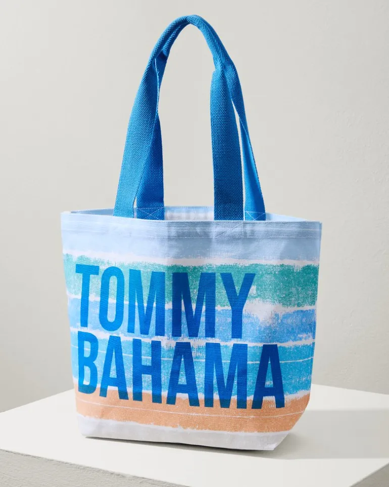 Store Tommy Bahama TB Stripe Reusable Tote Multicolor