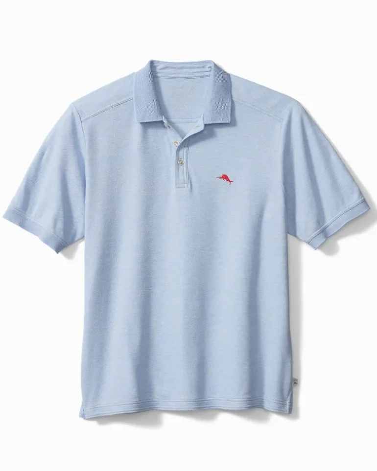 Cheap Tommy Bahama The Emfielder IslandZone® Polo Light Sky Hthr