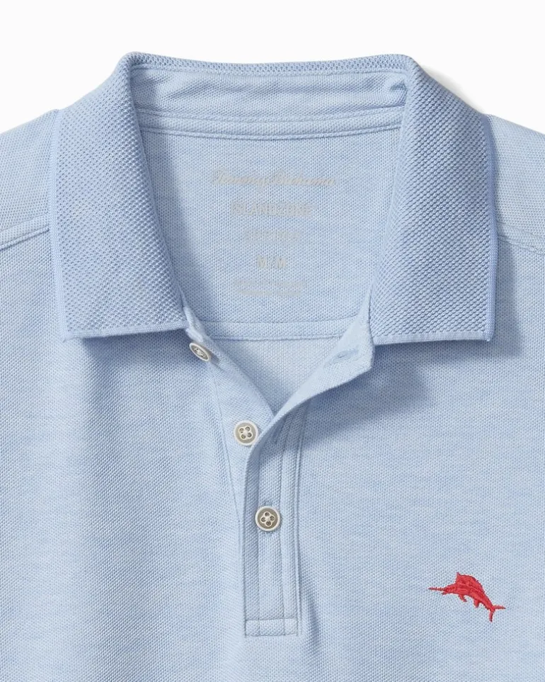 Cheap Tommy Bahama The Emfielder IslandZone® Polo Light Sky Hthr