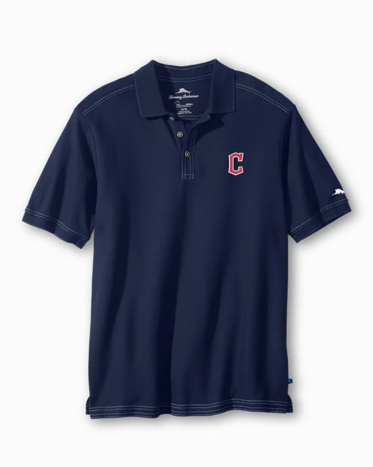 Best Tommy Bahama The MLB® Emfielder IslandZone® Polo cleveland_guardians