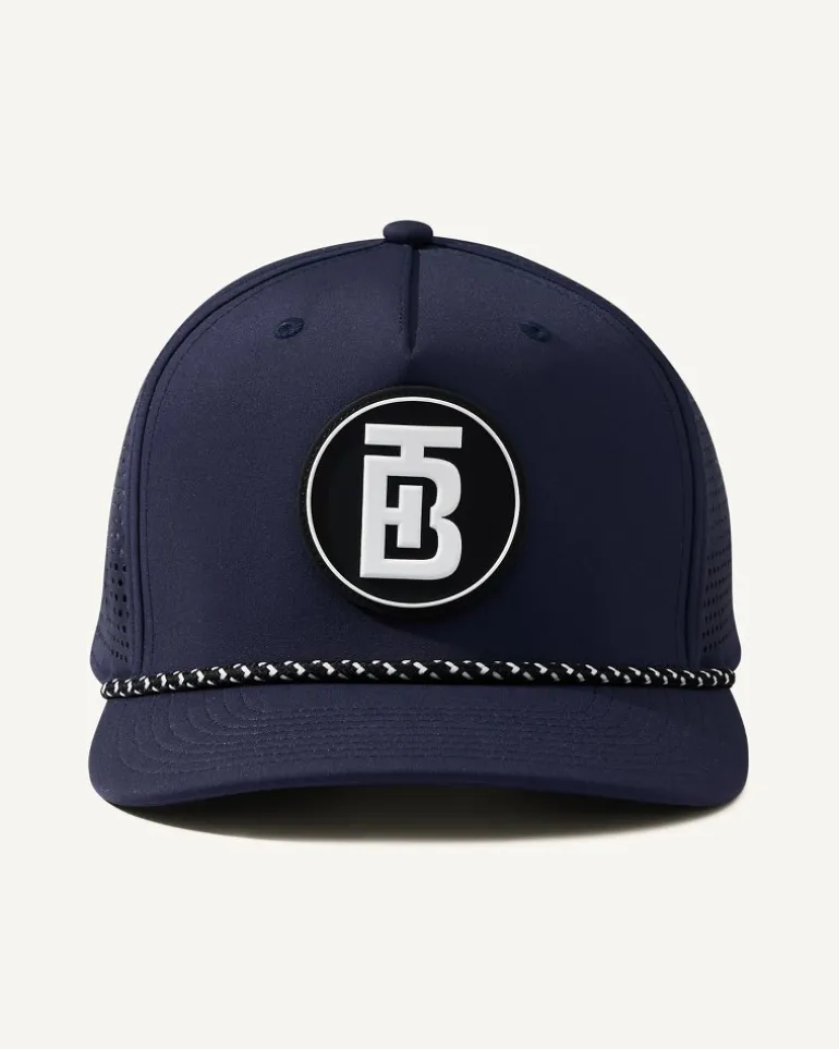 New Tommy Bahama Til Sunset Packable Cap Navy