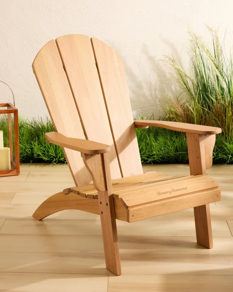 Discount Tommy Bahama All-Season Wood Adirondack Chair Natural