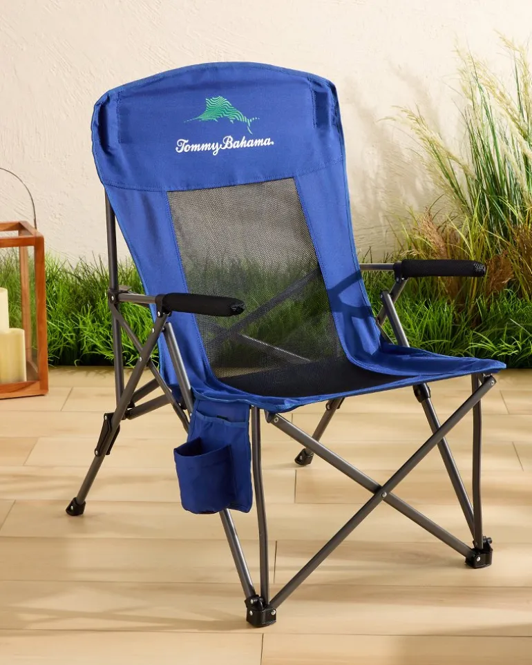 Best Sale Tommy Bahama Champion's Chair Navy