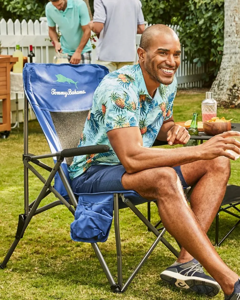 Best Sale Tommy Bahama Champion's Chair Navy