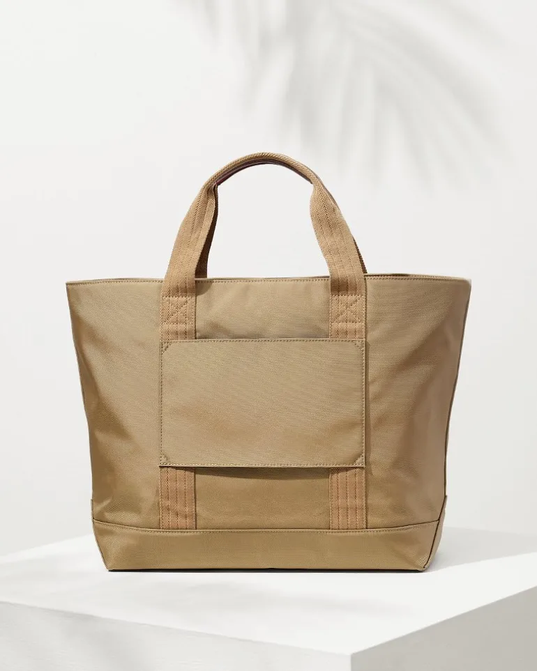 Shop Tommy Bahama Nylon Travel Tote Khaki