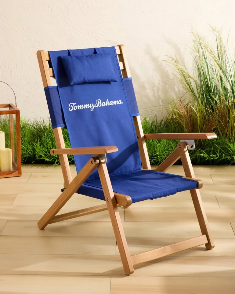 Sale Tommy Bahama On Deck Slingback Chair Navy
