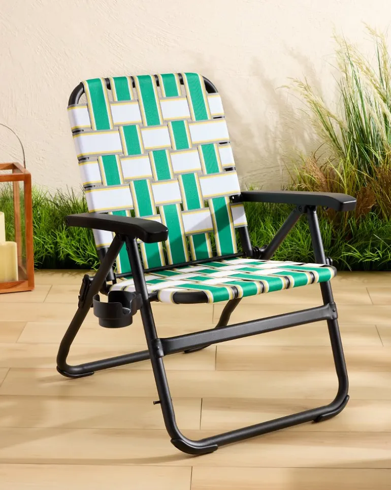 Store Tommy Bahama Retro Charm Strap Lawn Chair Multicolor