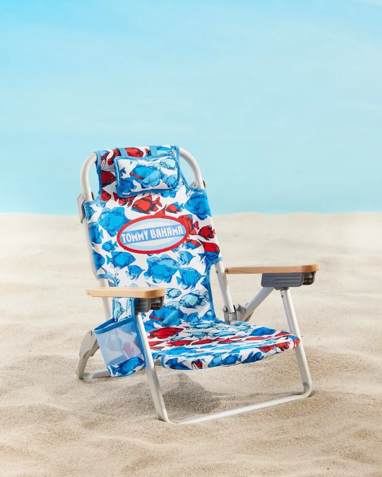 Hot Tommy Bahama School of Fish Kids' Backpack Beach Chair Multicolor
