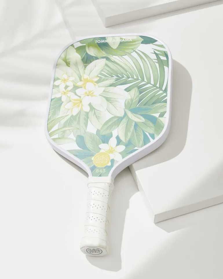Sale Tommy Bahama x Coastal Pickle Lush Lines Pickleball Paddle Green