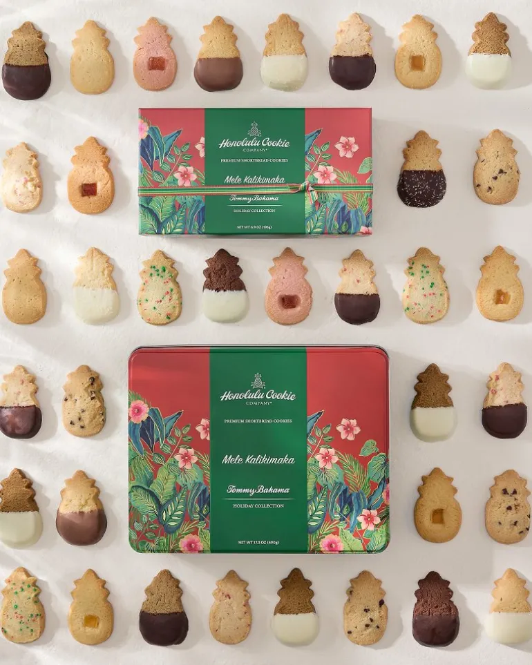 Online Tommy Bahama x Honolulu Cookie Company® Mele Kalikimaka Gift Box Red