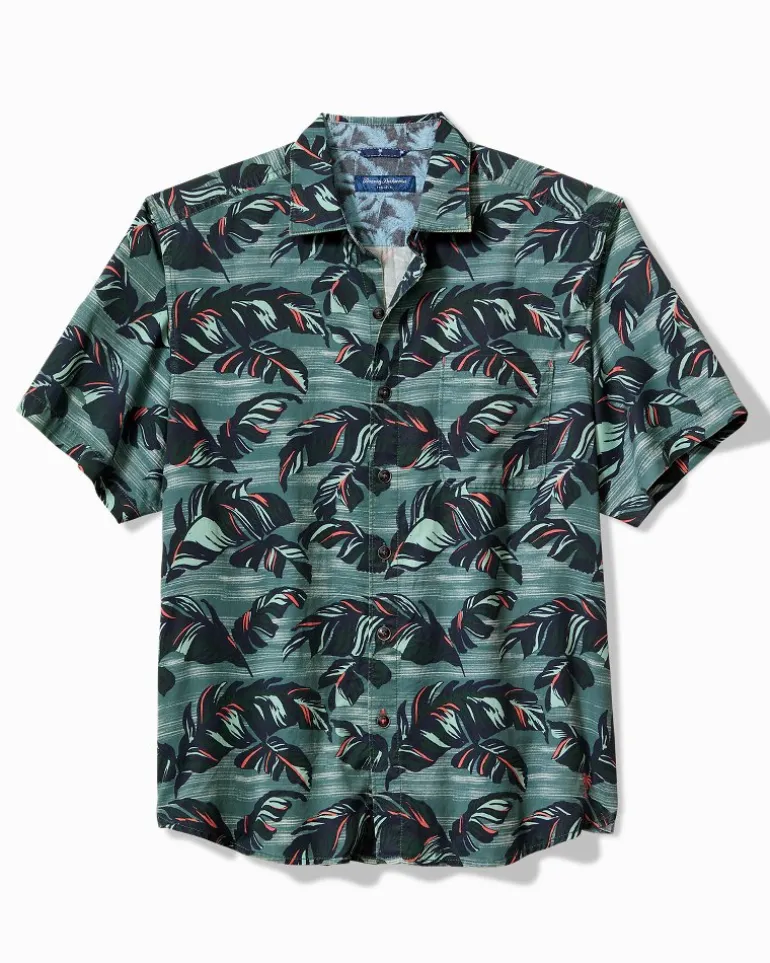 Sale Tommy Bahama Tortola Verde Fronds Short-Sleeve Shirt Seven Seas