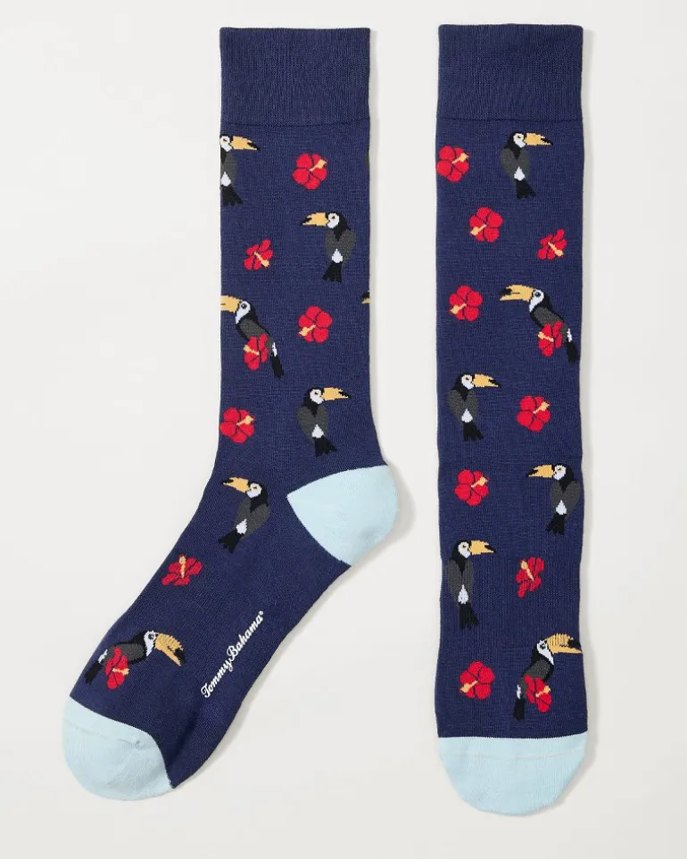 Store Tommy Bahama Toucan Beak-Cation Socks Coastline