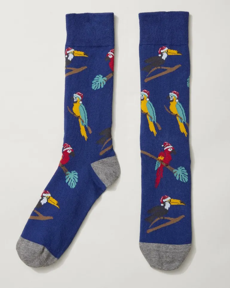 Store Tommy Bahama Tropical Tidings Socks Eclipse
