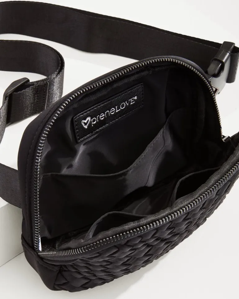 Best Sale Tommy Bahama Vaughan Woven Belt Bag Black