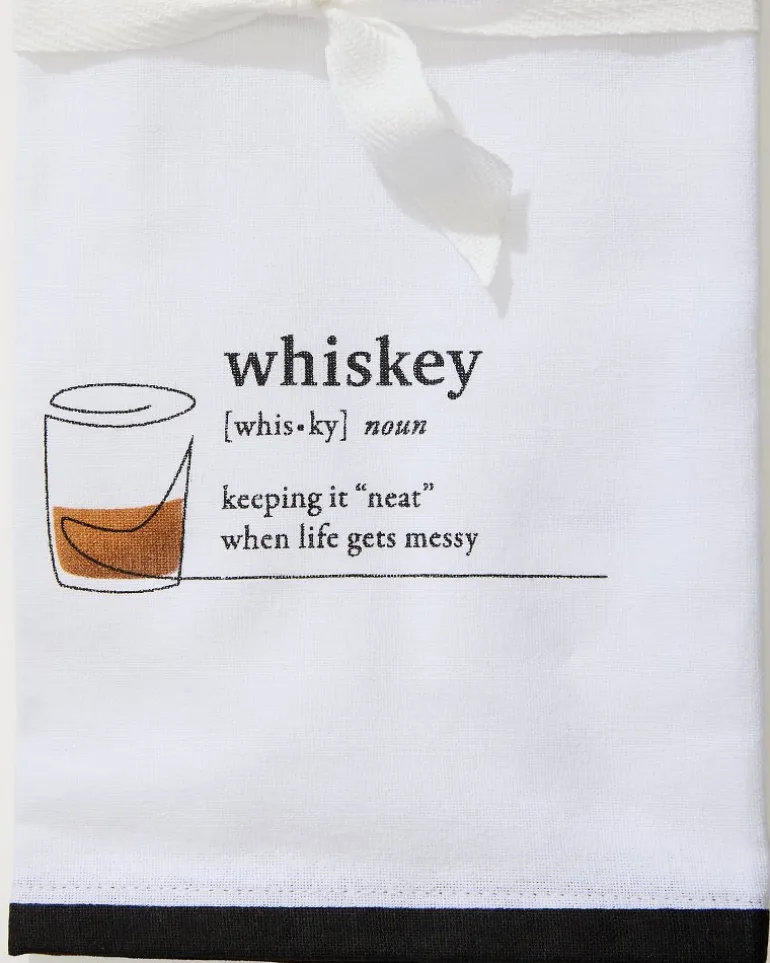 Discount Tommy Bahama Whiskey Bar Towel White