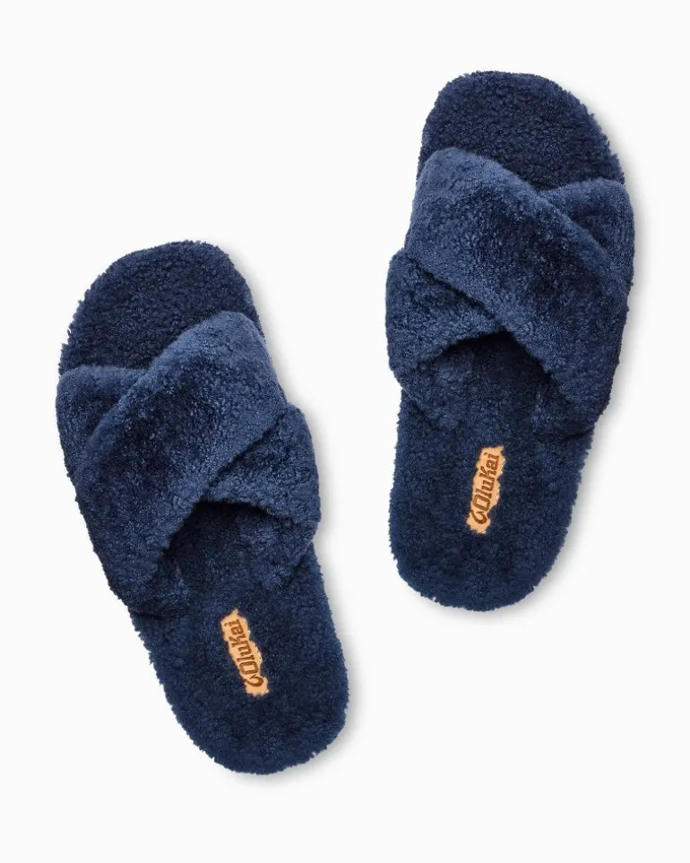Cheap Tommy Bahama Women's OluKai® Hila Heu Slippers Moonlit Ocean