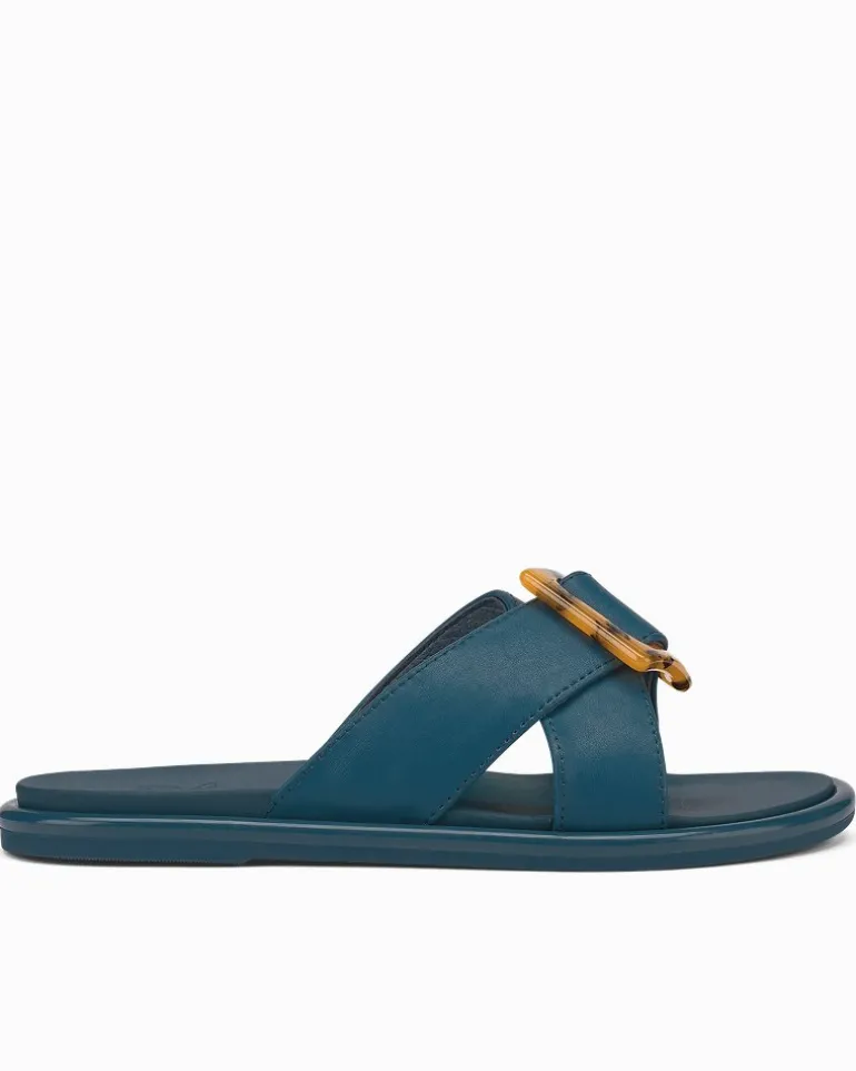 Flash Sale Tommy Bahama Women's Olukai® La'I Slide Sandals Lagoon