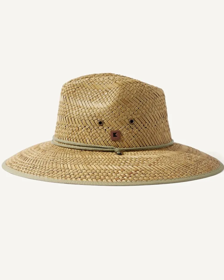 Shop Tommy Bahama Yamba Surf Straw Hat Khaki
